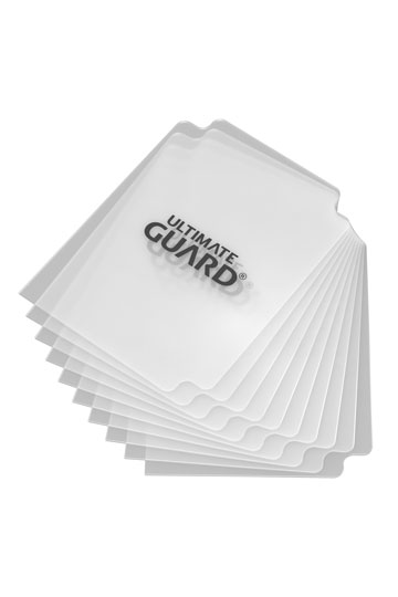 Ultimate Guard Card Dividers Standard Size (10) - Transparent
