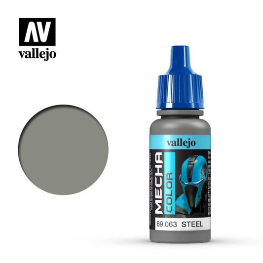 Vallejo Mecha Color - Steel [69.063] (18ml)