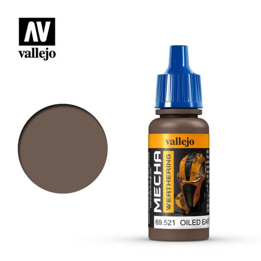 Vallejo Mecha Color - Oiled Earth Wash [69.521] (17ml)