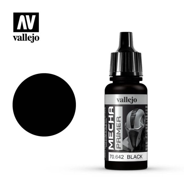 Vallejo Mecha Color - Black Primer [70.642] (17ml)