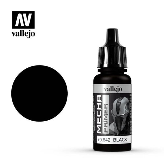 Vallejo Mecha Color - Black Primer [70.642] (17ml)