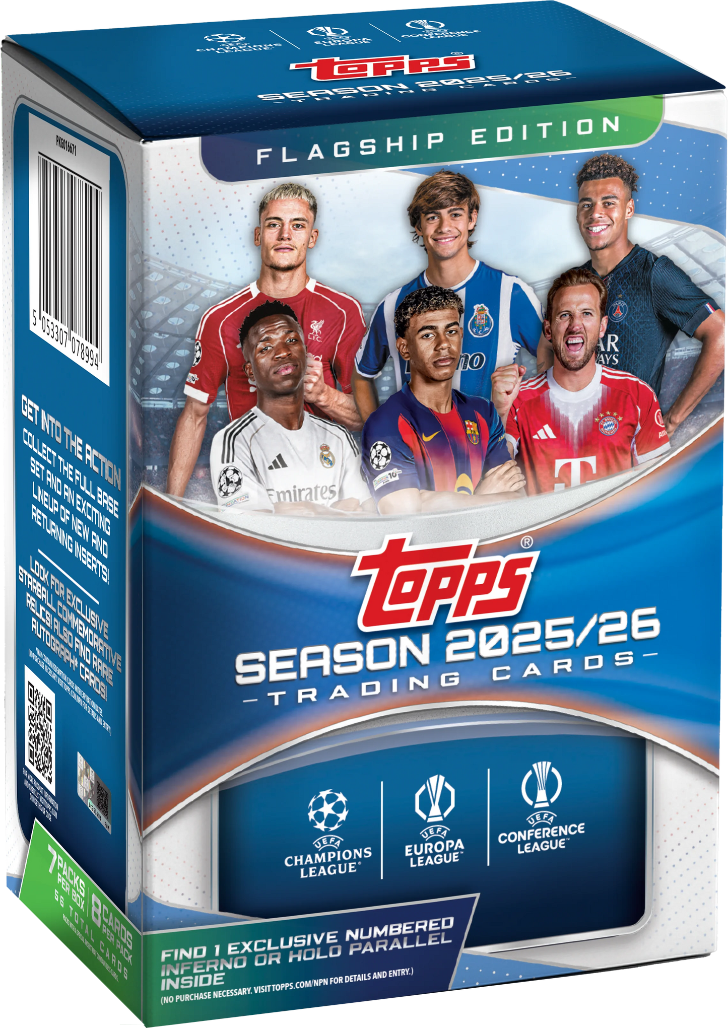 Topps Chrome: 2025/26 UEFA Club Competitions (UCC): Value Box