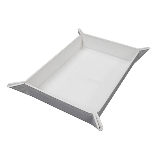 Ultra Pro: Vivid Magnetic Foldable Dice Tray - White