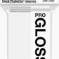 Ultra Pro: Pro Gloss Small Deck Protectors (60 ct) - White