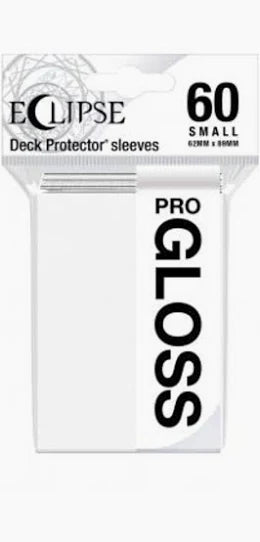 Ultra Pro: Pro Gloss Small Deck Protectors (60 ct) - White