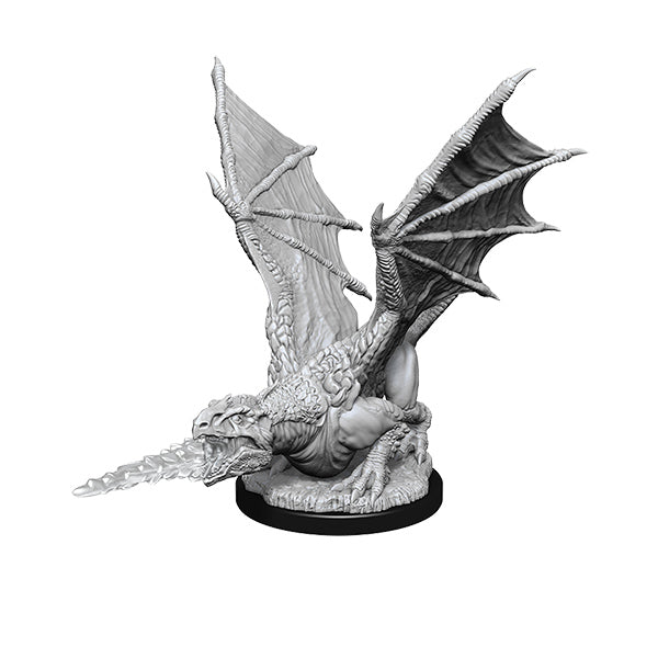 WizKids - D&D Nolzurs Marvelous Miniatures: White Dragon Wyrmling - Wave 19