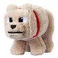 A Minecraft Movie Plush Figure Dennis the Wolf 20 cm