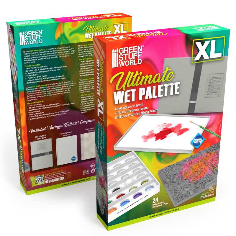 Green Stuff World (GSW): Ultimate Wet Palette XL