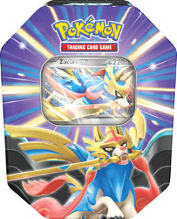 Pokemon TCG: Slashing Legends Ex Tin - Zacian Ex