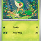 (001/086) Pokemon TCG Black Bolt Single: Snivy   Common