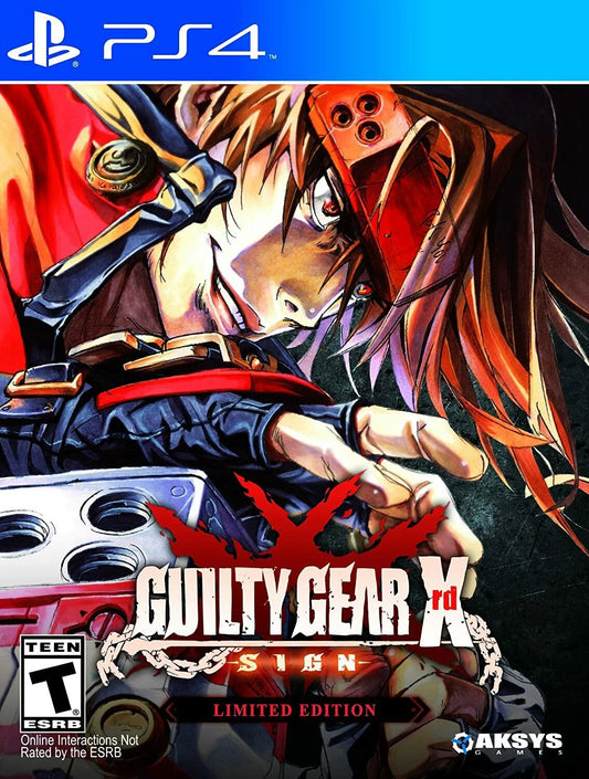 Playstation 4: Guilty Gear Xrd Sign