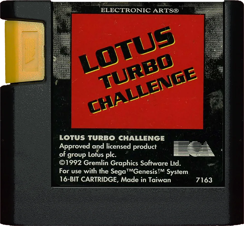 Mega Drive: Lotus Turbo Challenge
