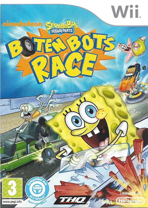 Nintendo Wii: SpongeBob's Boating Bash