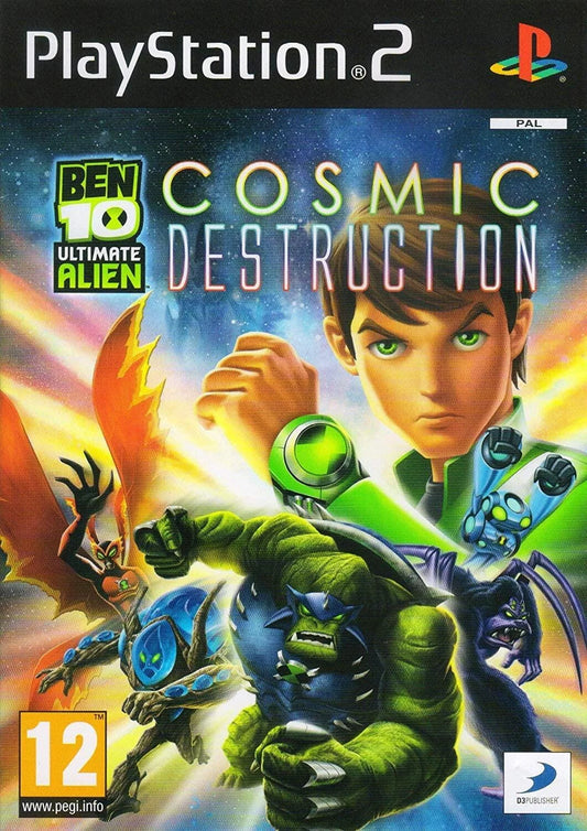 Playstation 2: Ben 10 Ultimate Alien Cosmic Destruction