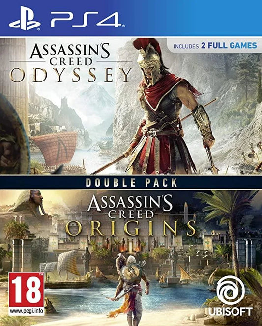 Playstation 4: Double Pack: AssassinÔÇÖs Creed Odyssey + AssassinÔÇÖs Creed Origins