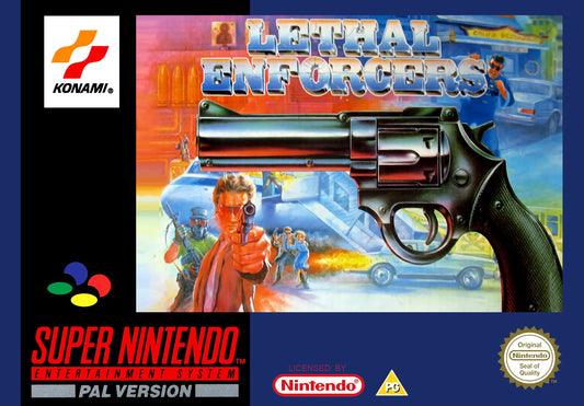 Super Nintendo: Lethal Enforcers