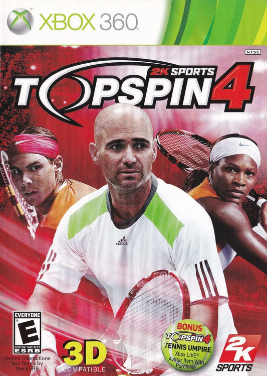 Xbox 360: Top Spin 4