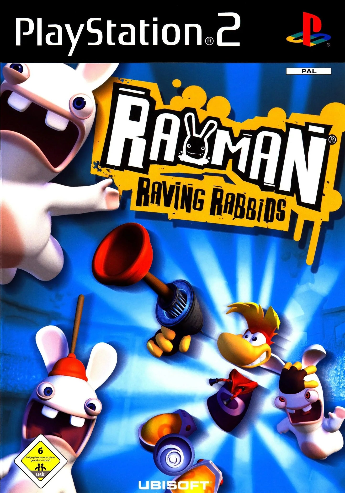 Playstation 2: Rayman Raving Rabbids