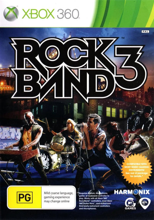 Xbox 360: Rock Band 3