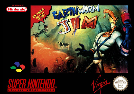 Super Nintendo: Earthworm Jim
