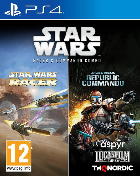 Playstation 4: Star Wars Racer and Commando Combo
