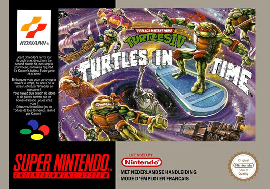 Super Nintendo: Teenage Mutant Hero Turtles IV Turtles in Time