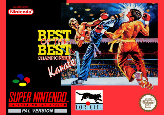 Super Nintendo: Best of the Best Championship Karate