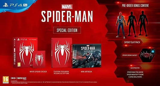 Playstation 4: Marvel Spiderman [Special Edition]