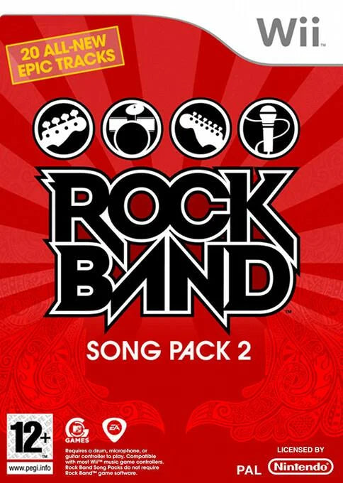 Nintendo Wii: Rock Band Song Pack 2