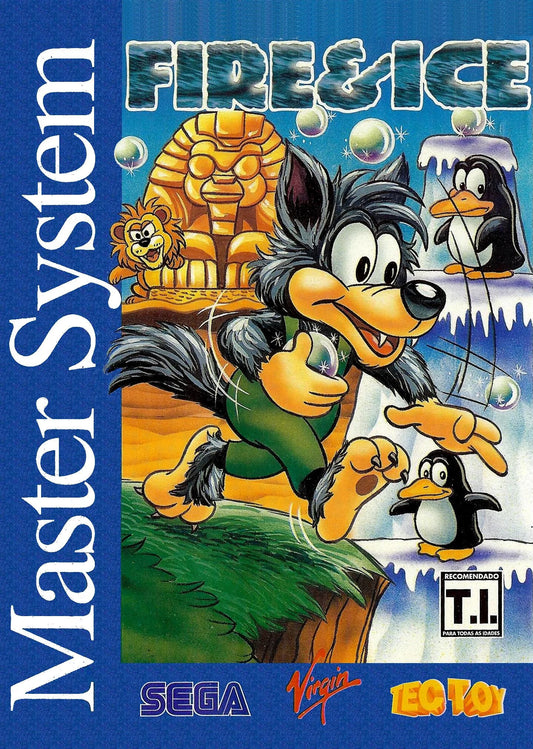 Master System: Fire and Ice the Daring Adventures of Cool Coyote