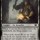 (112) Magic The Gathering The Lord of the Rings: Tales of Middle-earth Single: Uruk-hai Berserker  Common