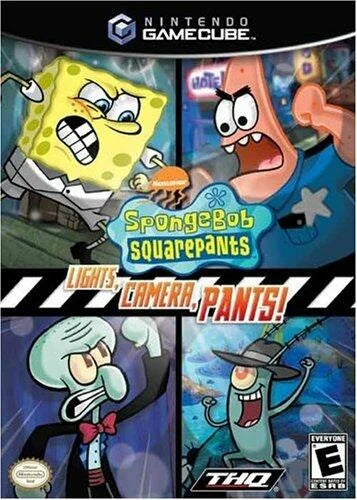 GameCube: SpongeBob SquarePants Lights Camera Pants