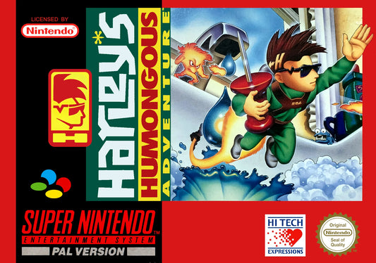 Super Nintendo: Harley's Humongous Adventure