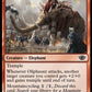(139) Magic The Gathering The Lord of the Rings: Tales of Middle-earth Single: Oliphaunt  Common