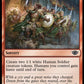 (142) Magic The Gathering The Lord of the Rings: Tales of Middle-earth Single: Rally at the Hornburg  Common