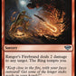 (143) Magic The Gathering The Lord of the Rings: Tales of Middle-earth Single: Ranger's Firebrand  Uncommon