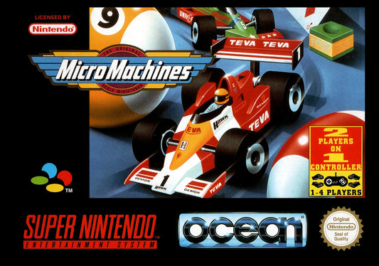 Super Nintendo: Micro Machines