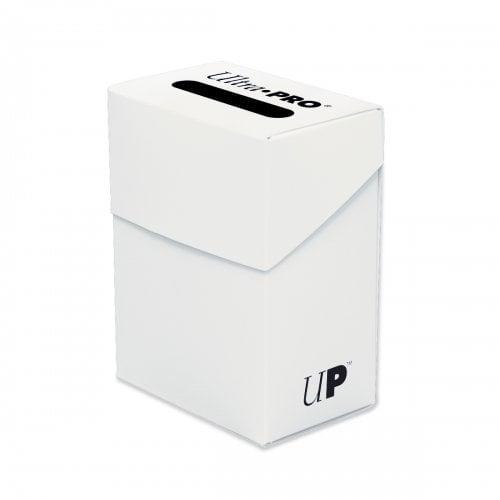 Ultra PRO Plain Deck Box - White