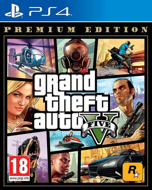 Playstation 4: Grand Theft Auto V [Premium Edition]