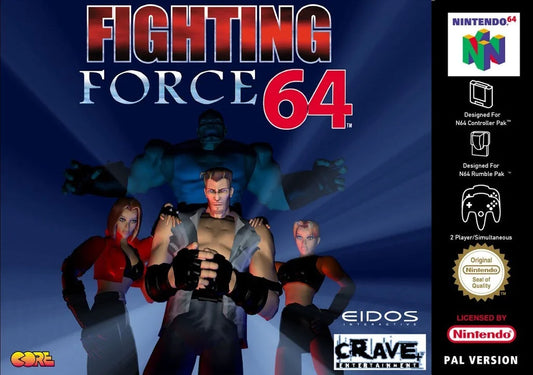 Nintendo 64: Fighting Force 64