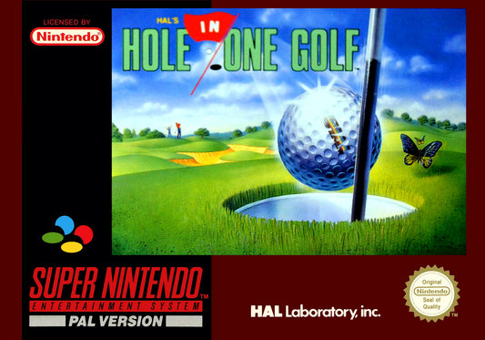 Super Nintendo: Hal's Hole in One Golf
