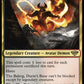 (195) Magic The Gathering The Lord of the Rings: Tales of Middle-earth Single: The Balrog, Durin's Bane  Rare