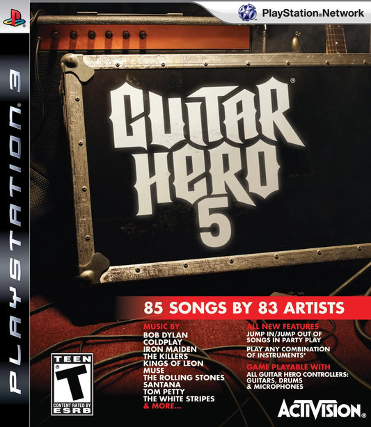 Playstation 3: Guitar Hero 5
