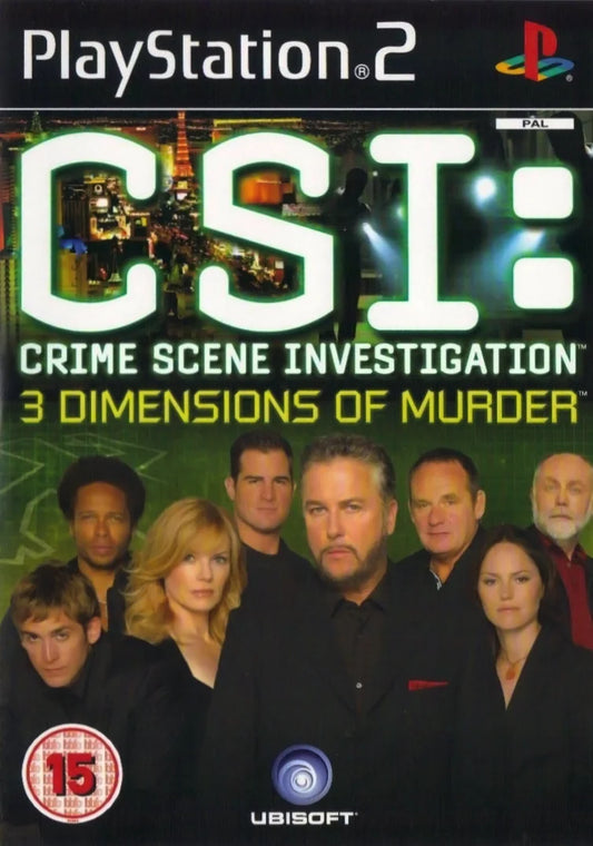 Playstation 2: CSI 3 Dimensions of Murder