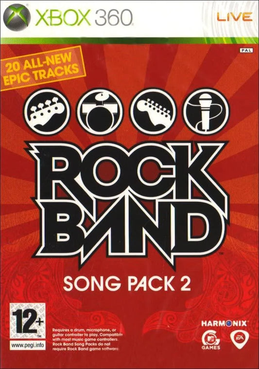 Xbox 360: Rock Band Song Pack 2