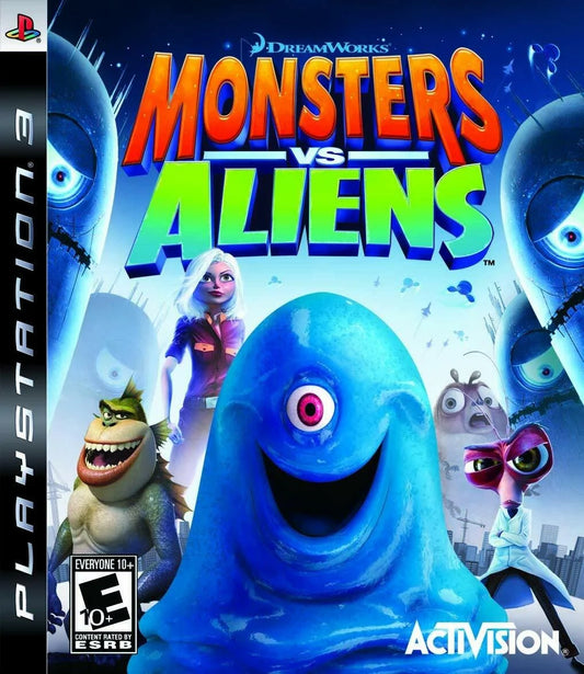Playstation 3: Monsters vs. Aliens