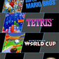 NES: Super Mario Bros Tetris Nintendo World Cup