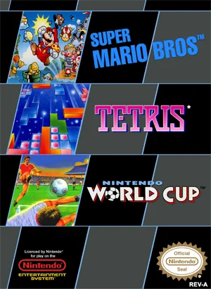 NES: Super Mario Bros Tetris Nintendo World Cup