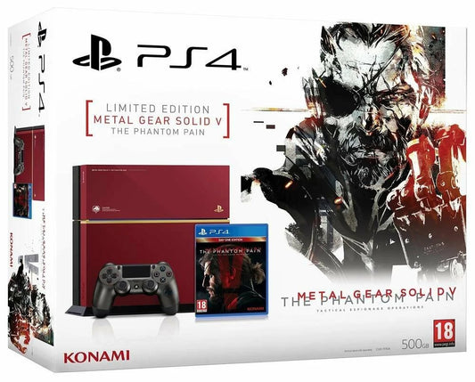 Playstation 4: Playstation 4 500GB [Limited Edition Metal Gear Solid V The Phantom Pain]