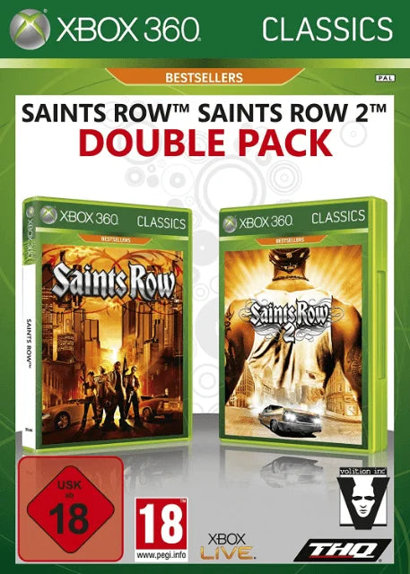Xbox 360: Saints Row & Saints Row 2 Double Pack